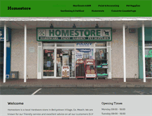 Tablet Screenshot of homestore.ie