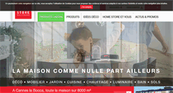 Desktop Screenshot of homestore.fr
